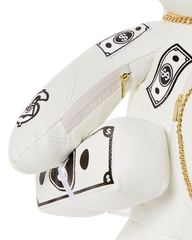 RIVIERA LE BLANC GOLD CHAIN MONEYBEAR TEDDYBEAR BACKPACK