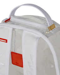 CLEAR VISION SHARKS IN PARIS - 100% ALL CLEAR DLX BACKPACK